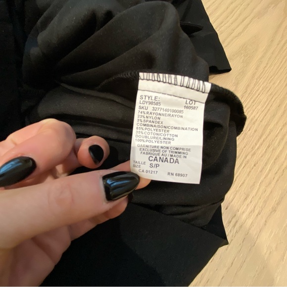 NEW Cutout Dress, Midi, Black, Ruched, Stretch, Bodycon, Women's (US S) - Picture 10 of 12